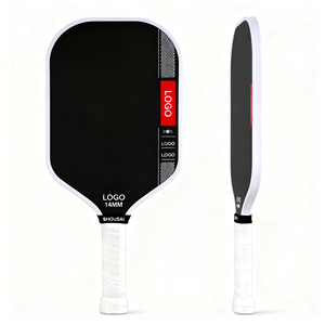 Logo tùy chỉnh & Chống trầy xước 16mm sợi carbon tổ ong bọt thermoformed tất cả các tòa án pickleball mái chèo - Product Image 2