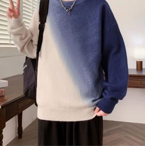 Suéter Grueso Vintage para <span class=keywords><strong>Hombre</strong></span>, Antipilling, Nueva Tendencia Otoño Invierno <span class=keywords><strong>con</strong></span> Decoración de Logotipo Estampado en la Parte Delantera - Product Image 4