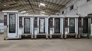 <span class=keywords><strong>Horno</strong></span> <span class=keywords><strong>de</strong></span> Convección Eléctrico <span class=keywords><strong>de</strong></span> Gas por Aire Caliente con Vapor Racional Equipo Comercial para Cocina y Panadería - Product Image 6