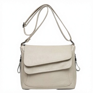 Bolso de Mano de Cuero PU Vintage Impermeable de Diseño de Lujo para Mujer, Bolso Bandolera Casual, Nuevo 2024 - Product Image 2