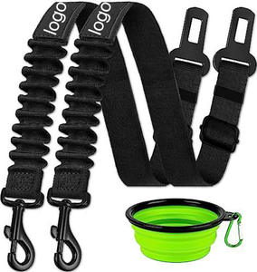 Professional Factory Custom Eco-Friendly Nylon Automatic Telescopic Pet Safety Belts With Portable Outdoor <strong>Dog</strong> Bowl For <strong>Dog</strong> - Product Image 1