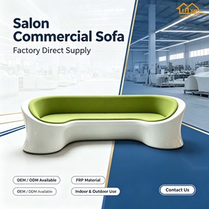 Sofá Moderno para Recepción de Oficina, Cuero PU, Venta al por Mayor de Fábrica, Fabricante de Muebles Comerciales, OEM ODM - Product Image 1