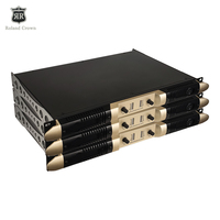Amplificateur de puissance numérique Roland Crown pour DJ, 4 canaux, 2000W, 4 ohms, en alliage d'aluminium, R2-2000, 1U, HDMI, stéréo, portable