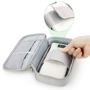 Estuche de disco duro portátil de fábrica Bolsas de almacenamiento de cable de viaje para teléfonos celulares, cargadores, auriculares, cables USB, bancos de energía - Product Image 2