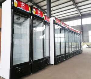 Réfrigérateur à bière électrique avec <span class=keywords><strong>porte</strong></span> en verre verticale, affichage de la lumière LED, compresseur frais, pour la maison ou le bar - Product Image 6