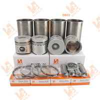 Kit de reconstruction de révision pour moteur Doosan Daewoo DB33 DB33A chariot élévateur 20S D30S D25 pièces de machines