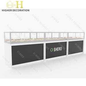 Vitrine de bijouterie personnalisée vitrine de bijouterie <span class=keywords><strong>fine</strong></span> comptoir de bijouterie Design d'intérieur - Product Image 5