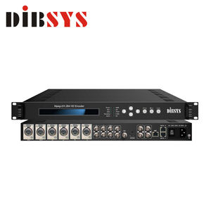 Кодер Dibsys для потоковой передачи видео в реальном времени, 1080P, MPEG2, IP, H.264, UDP, мультидоступ, <span class=keywords><strong>2</strong></span> выхода ASI, поддержка режима вещания, аудио - Product Image 1