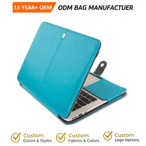Sac pour <span class=keywords><strong>ordinateur</strong></span> portable multi-tailles, sac pour <span class=keywords><strong>ordinateur</strong></span> portable en cuir PU personnalisé, 11,6 12,5 13,3 15,5 17 <span class=keywords><strong>18</strong></span> <span class=keywords><strong>pouces</strong></span>, étui pour <span class=keywords><strong>ordinateur</strong></span> portable - Product Image 1