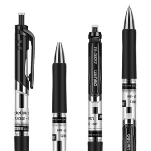 Deli S01 Gel Ink Pen 0.5mm Bullet Tip Quick Dry Office Use - Product Image 5