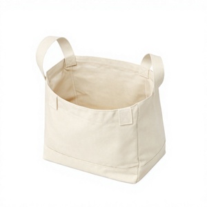 COTTON FIELD Custom Color Size Heavy Duty High Quality Blank Cotton <b>Canvas</b> <b>Tote</b> Bags Printed Logo Zipper Closure Shoulder Length - Product Image 3
