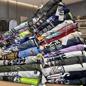 เสื้อยืดผู้ชายปี 2024 ของแท้ 100% ผ้าฝ้าย สีสันสดใส สำหรับฤดูร้อน จำนวนมาก ราคาถูกสุดๆ FOB $1.40-2.30/ตัว - Product Image 3
