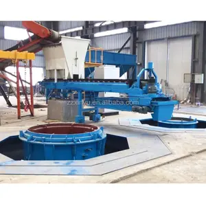 vertical centrifugal cast concrete water pipe mold 300 mm