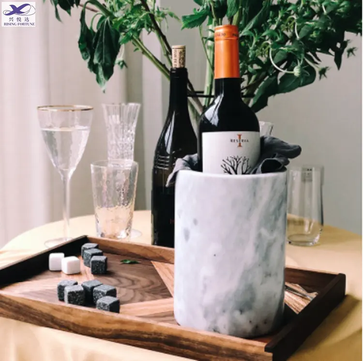 Hergestellt Produkte Anpassen Wein führende benutzer definierte oder Standard Großhandel Flasche Eis kübel mit Geschenk box