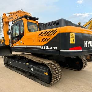 Excavadora de orugas usada Hyundai 330-9s original de alta calidad, modelo 2023, motor y motor de 33 toneladas, capacidad de cubo de 1,44 M ³, potencia de 213KW - Product Image 1