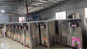 Machine à glace pilée à 3 têtes verticale avec pré-refroidissement rapide et double compresseur disponible - Product Image 6