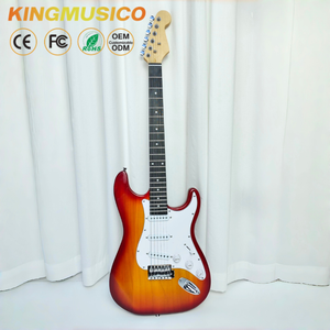 Chitarra Elettrica Nera con Tastiera in Techwood, 6 Corde, Configurazione Pickup SSS per Amanti della Musica - Product Image 4