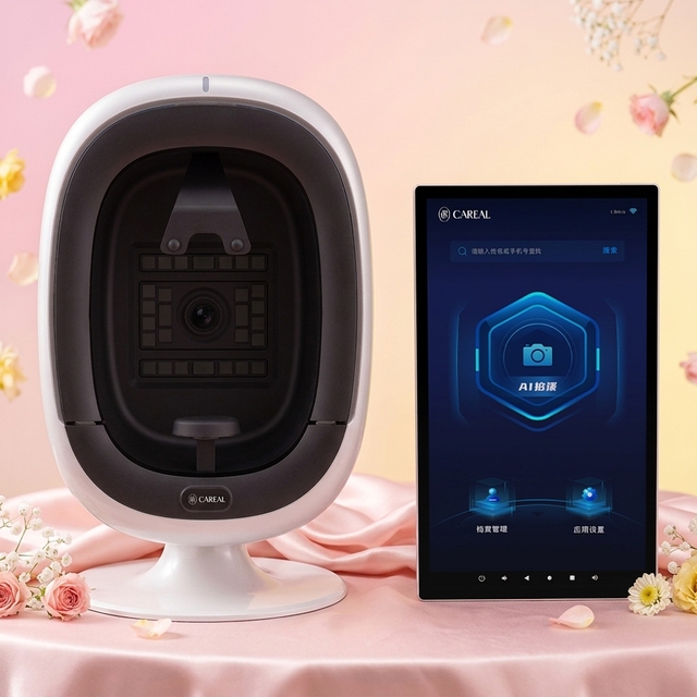 2026 New 3D Face Scanner Skin Analyzer Machine Moisture Wrinkles Acne Pores Face Scanner Ai Skin Analyzer for Beauty Salon