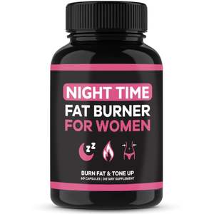 كبسولات حارقة للدهون ليلية طبيعية مثبطة للشهية الأكثر مبيعًا، مستخلص عشبي، حبوب للحمية للنوم والاسترخاء - Product Image 1