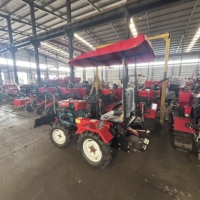 Mini Cultivador Agrícola Diésel de 18 HP, Alta Productividad y Multifuncional para la Agricultura con Toldo Parasol Opcional