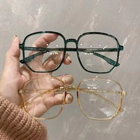 Nouvelles lunettes anti-lumière bleue surdimensionnées MK2310306 pour femmes, montures optiques sans ordonnance, verres transparents