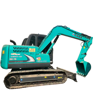 Used KOBELCO SK75mini crawler excavator 7.5Tons 90%new crawler excavator KOBELCO SK75 used <b>Construction</b> <b>Machinery</b> made in japan - Product Image 1