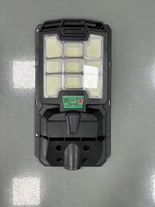 Yihan ไฟถนนพลังงานแสงอาทิตย์ LED 100W, IP67 ABS ติดผนังกลางแจ้งรีโมทคอนโทรลโมโนคริสตัลไลน์ลำแสง120ที่ผ่านการรับรอง CE - Product Image 4
