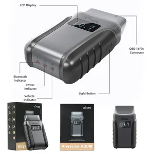Para A30D OBD2 Analizador de motor y lector de código 12V Herramienta de diagnóstico para automóviles con 1 año de garantía-Ajuste universal - Product Image 6