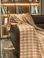 Couverture tricotée en coton plaid, plaid de canapé, décoration de lit, cadeau moelleux