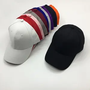 Boné de algodão gorros pai, chapéus em branco, pode ser próprio como o logotipo personalizado, boné de beisebol bordado