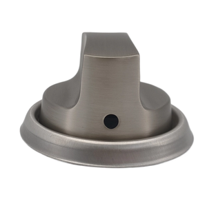 Bouton de cuisinière à gaz en alliage de zinc de 57 mm de diamètre, avec logo flamme, remplacement pour plaque de cuisson à gaz, <span class=keywords><strong>four</strong></span>, ou bouton de vanne de chauffage de terrasse - Product Image 2