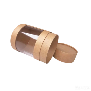 Custom Eco-Friendly Biodegradable Food-Grade <b>Paper</b> Tube, Cylinder <b>Packaging</b> for Biscuits, Tea, Coffee, Chocolate and Candy - Product Image 2