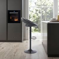 2025 gros Design moderne hauteur réglable tabourets de Bar pivotants en cuir synthétique PU pour cuisine en plein air salle à manger salon utilisation