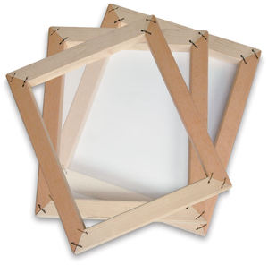 Cadres graphiques interchangeables en bois et tissu - Product Image 5