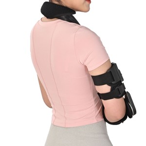 Supporto per Gomito con Cerniera, Tutore Regolabile Post-Operatorio con Fissaggio Stabilizzatore per Recupero da Lesioni all'<span class=keywords><strong>Braccio</strong></span> - Product Image 2