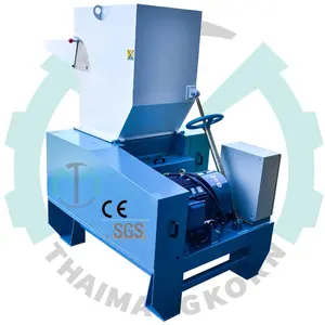 Chất thải Túi gỗ Giày lốp băm nhỏ Tấm pelleting hạt dòng nhà máy nhựa tái chế máy móc chai Máy Nghiền