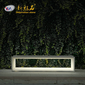 Nuevo Banco de Hormigón para Exteriores Magic Stone, Muebles Artísticos de GRC para Decoración de Parques y Paisajes - Product Image 2