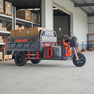 Tricycle longue portée 1800W 72V avec système de frein à tambour, camion à trois roues pour la livraison du dernier kilomètre - Product Image 1