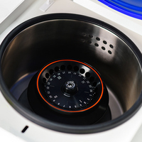 Centrífuga de Alta Velocidad de Laboratorio de Sobremesa para Análisis, 4*100ml, 12 Orificios, con Motor sin Escobillas, 21000 rpm Velocidad Máxima, 31061xg RCF