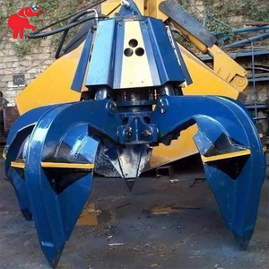 Grappin industriel électrique hydraulique pour déchets de peaux d'orange, télécommande sans fil, 16 tonnes, 20 tonnes, 32 tonnes, godet de grue à vendre - Product Image 6