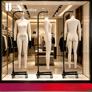 Maniquíes de Costura Femeninos en Oferta, Maniquíes Colgantes de Cuerpo Completo Ajustables <span class=keywords><strong>para</strong></span> Sastres - Product Image 4