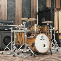 Hailun Yishujia Ensembles de batterie en ébène noir et blanc de qualité professionnelle Usine d'instruments à percussion de haute qualité BON MARCHÉ