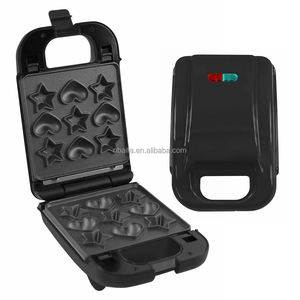 Aifa เครื่องปิ้งขนมปังสำหรับอาหารเช้าถอดออกได้, ใหม่ย่าง Panini ย่างแบบไม่ติดหนึ่งชิ้นเครื่องทำโดนัท6ชิ้น - Product Image 5