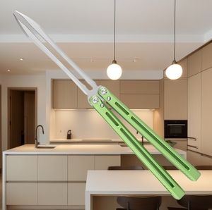 มีดทรงผีเสื้อสำหรับฝึกปลาฉลามติดอาวุธมีดทรงผีเสื้อทรงผีเสื้อ - Product Image 4