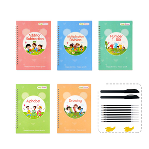 HOYE CRAFT vendita calda bambini alfabeto pratica <span class=keywords><strong>libro</strong></span> calligrafia quaderno Set <span class=keywords><strong>libro</strong></span> di apprendimento matematico - Product Image 2