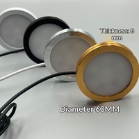 Module imprimé en 3D ultra-fin Sunssy, rond, RGB, télécommande, alimentation USB 5V, pour kit de lampe LED Bambu Lab 001, pièces DIY Makerworld