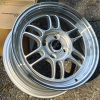 Vente Flash : Jante de Voiture en Alliage d'Aluminium Coulé 14x6.0, 8x100/108/114.3 ET30 CB73.1, Stock Disponible, Pièce de Rechange Automobile Après-Vente