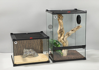 Boîte d'élevage pour reptiles en gros, écologique, réutilisable, durable, légère, en plastique PC/ABS, conception anti-évasion pour reptiles