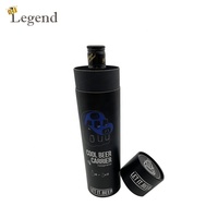 Emballage de bouteille de vin en carton de luxe, tube en papier, boîte cadeau cylindrique ronde, impression de logo personnalisée, taille et design sur mesure