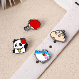 Boucle de montre en métal pour bracelet électronique intelligent, bijoux <span class=keywords><strong>d</strong></span>écoratifs, accessoires de bricolage, <span class=keywords><strong>d</strong></span>écoration de lacets de chaussures pour pantoufles - Product Image 2